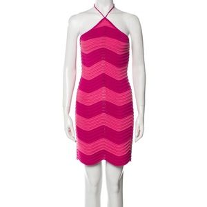 REFORMATION Halterneck Knit Dress